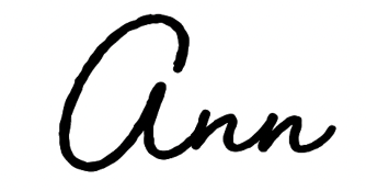 Ann's signature